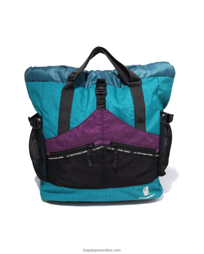 エイプ　シャーク柄バックパック ☆新品☆ shark day pack 1st camo yellow a bathing ape bape